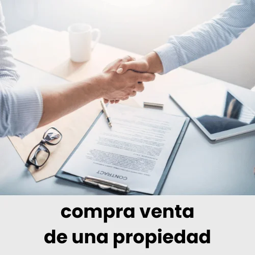 compra venta de propiedad